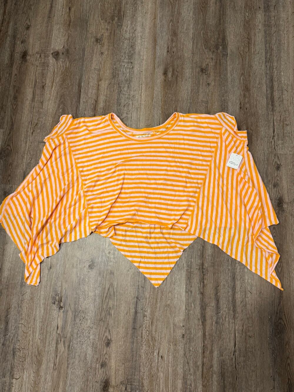 Free People Women's Striped Angel Tee Size Small